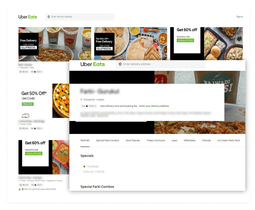 UberEats Data Scraping  Scrape Uber Eats Restaurant Data